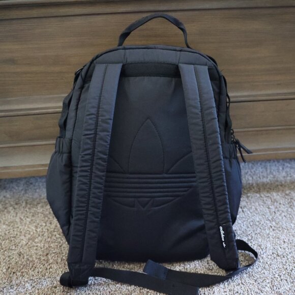 Adidas Originals Black Puffer Backpack - Picture 2 of 13